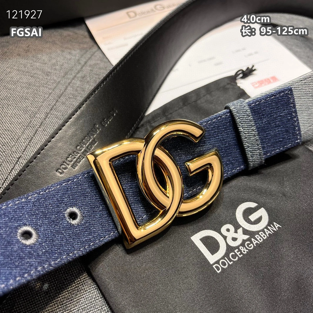 Dolce & Gabbana D&G AAA Quality Belts For Unisex Lightweight 3429