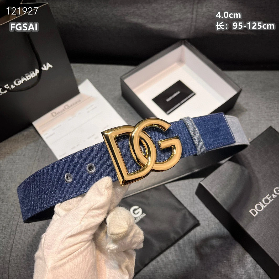 Dolce & Gabbana D&G AAA Quality Belts For Unisex Lightweight 3429
