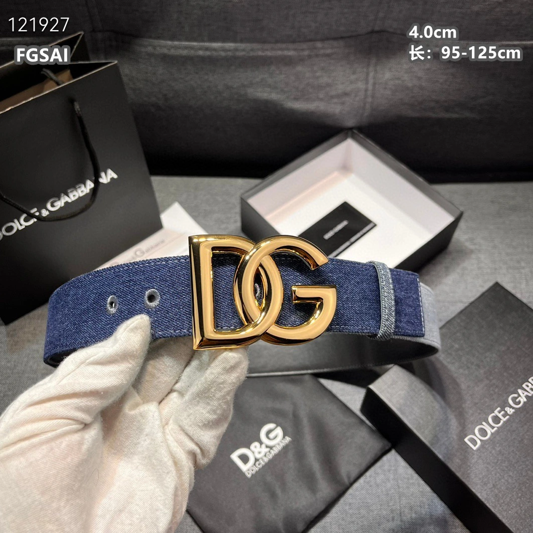 Dolce & Gabbana D&G AAA Quality Belts For Unisex Lightweight 3429
