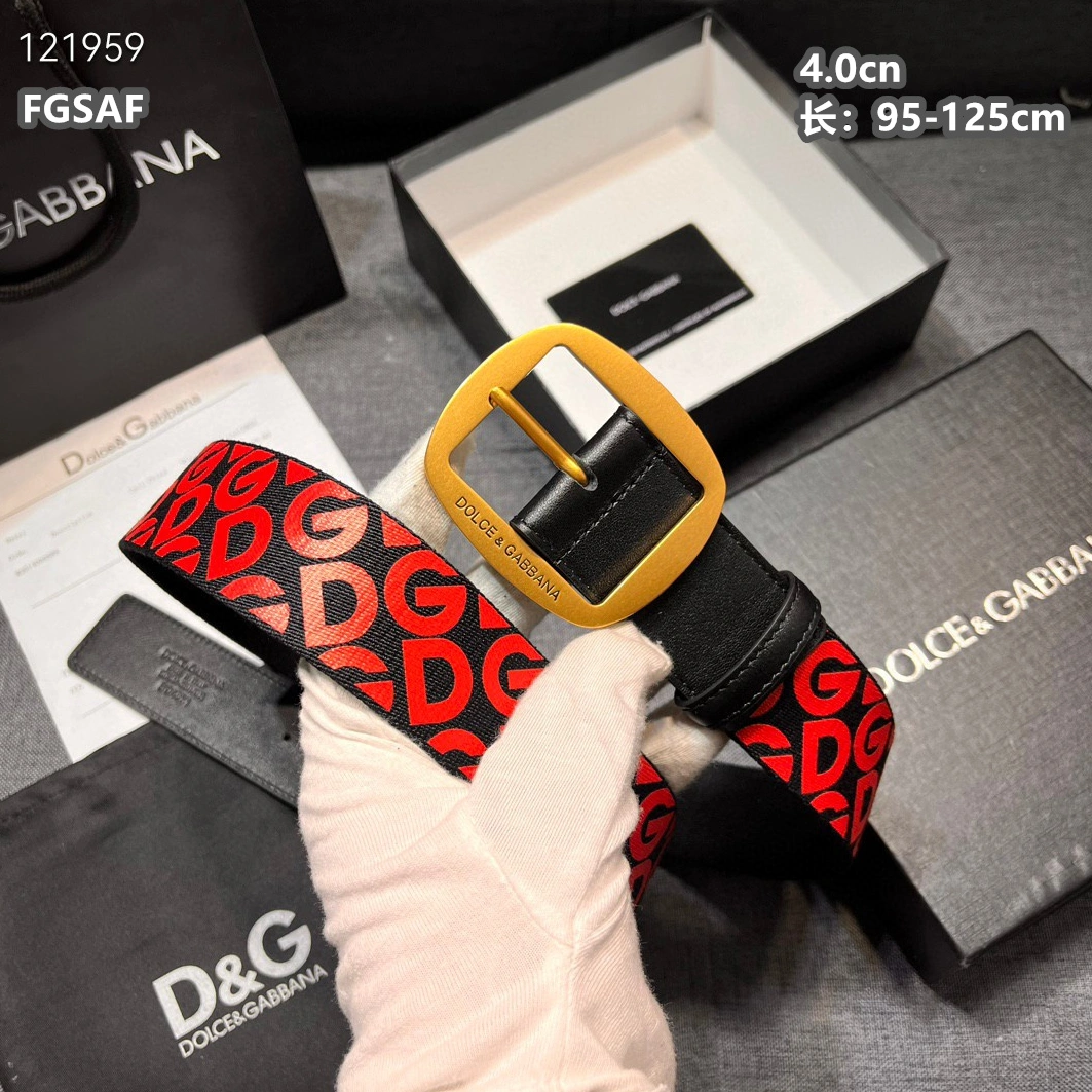 Dolce & Gabbana D&G AAA Quality Belts For Unisex Popular 9977
