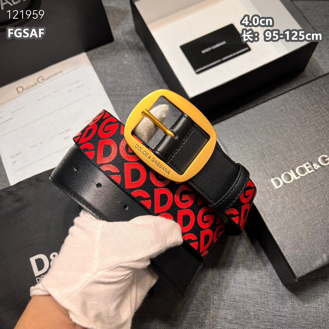 Dolce & Gabbana D&G AAA Quality Belts For Unisex Popular 9977