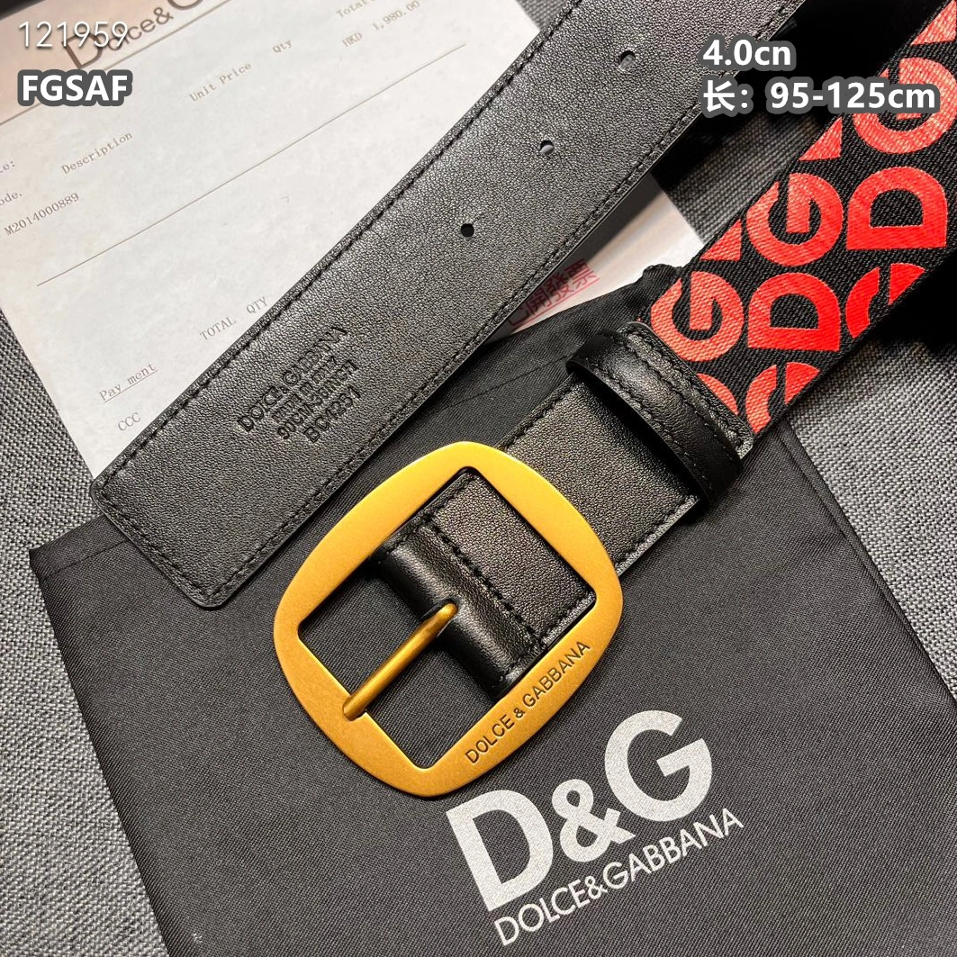 Dolce & Gabbana D&G AAA Quality Belts For Unisex Popular 9977