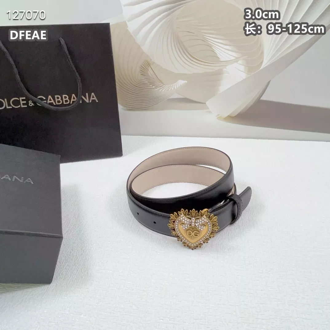 Dolce & Gabbana D&G AAA Quality Belts For Unisex Vibrant 2822