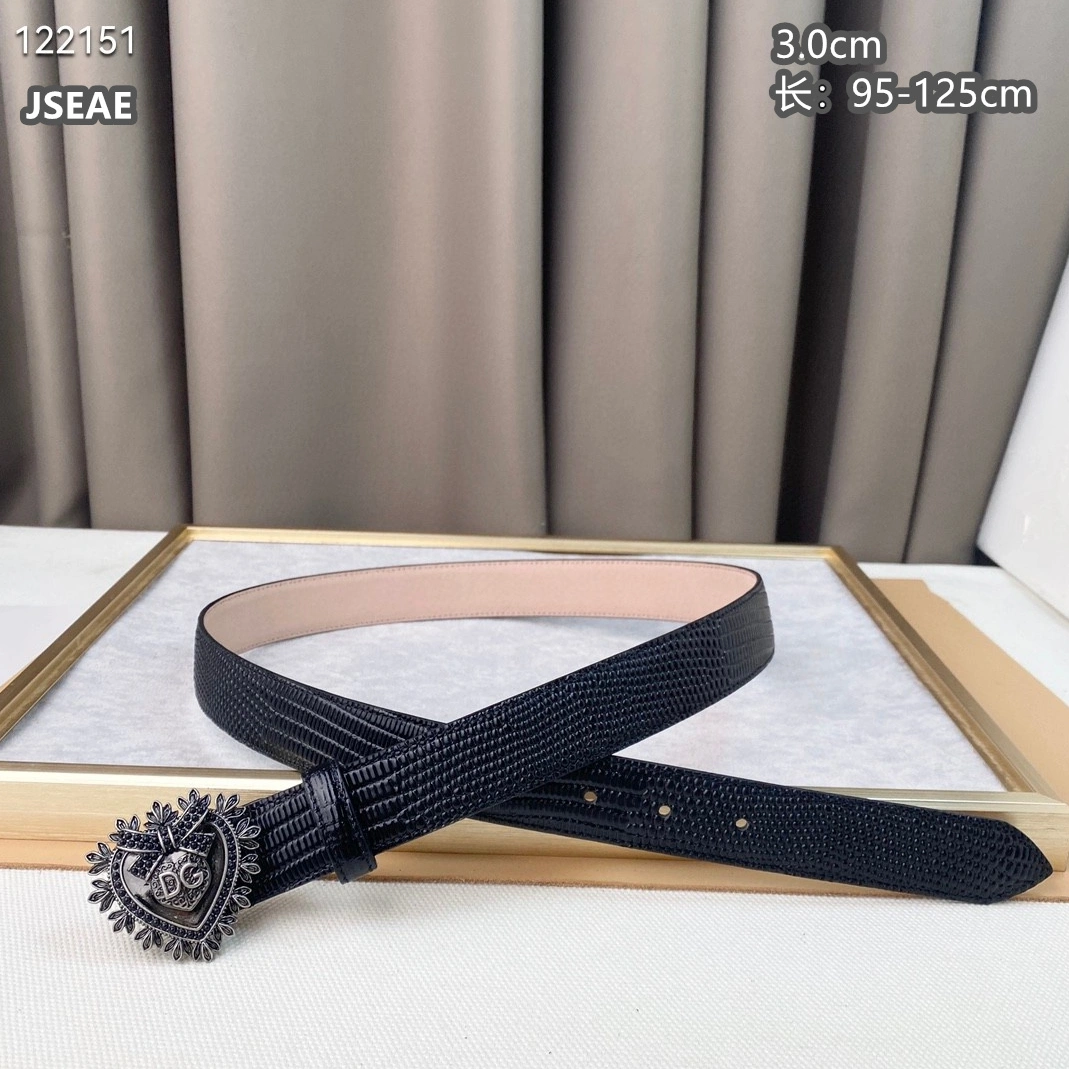 Dolce & Gabbana D&G AAA Quality Belts For Women Functional 9865