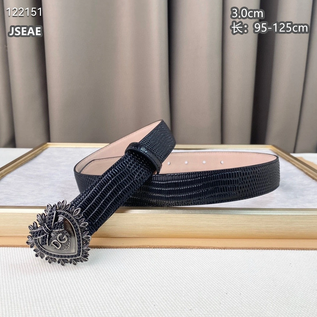 Dolce & Gabbana D&G AAA Quality Belts For Women Functional 9865