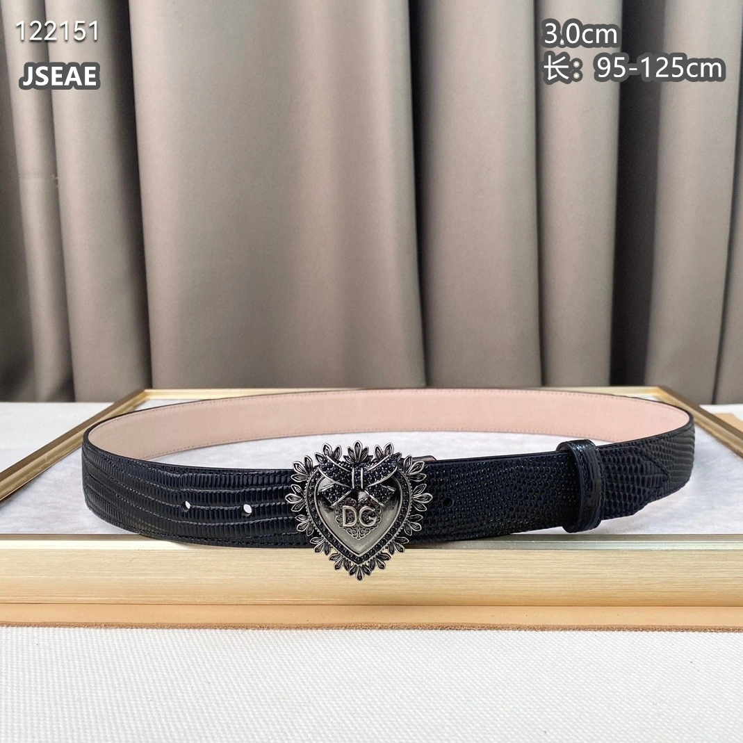 Dolce & Gabbana D&G AAA Quality Belts For Women Functional 9865