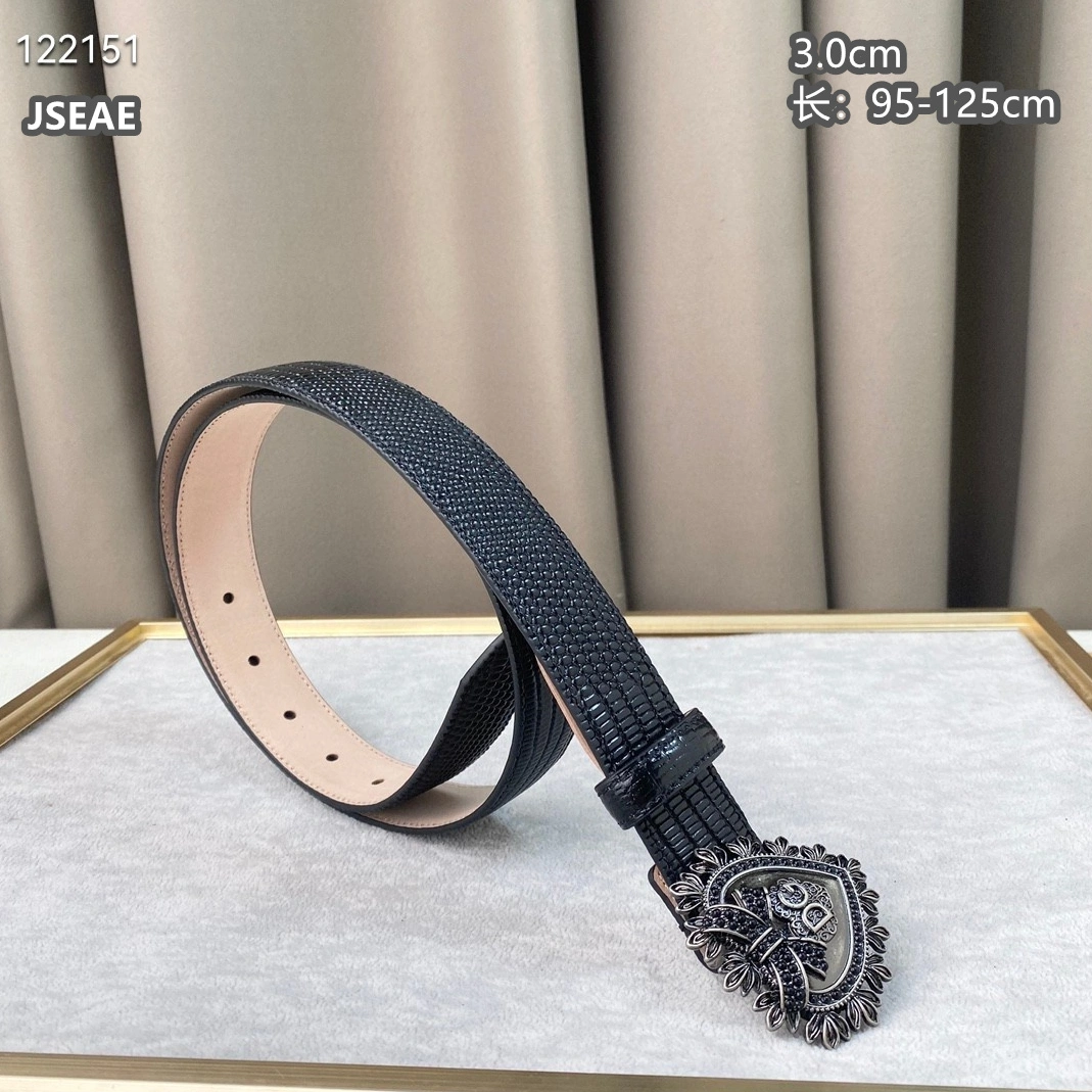 Dolce & Gabbana D&G AAA Quality Belts For Women Functional 9865