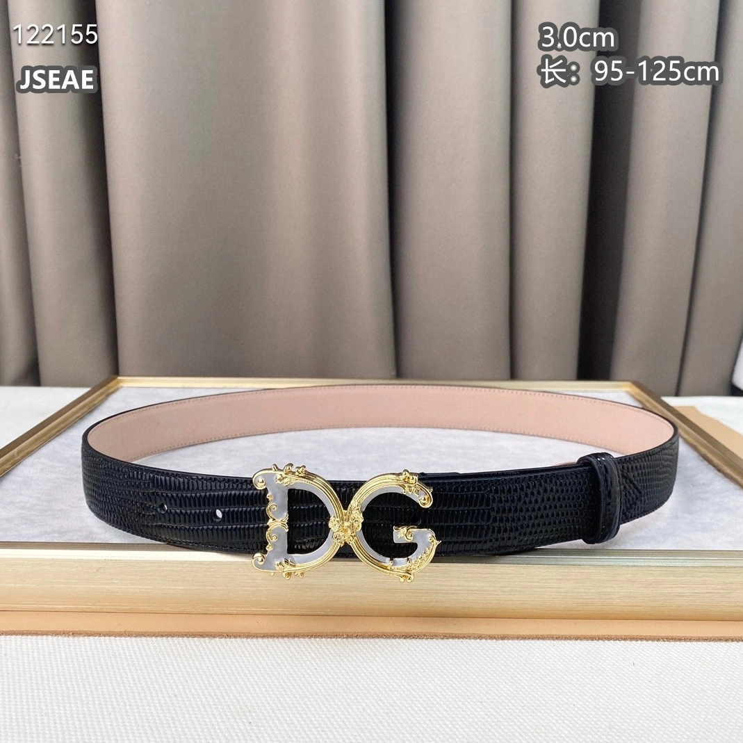 Dolce & Gabbana D&G AAA Quality Belts For Women StreetReady 2505