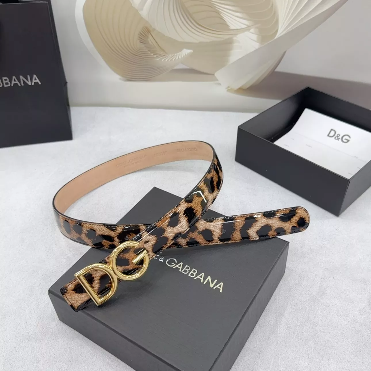 Dolce & Gabbana D&G AAA Quality Belts In 3.0cm For Women Bright 3109