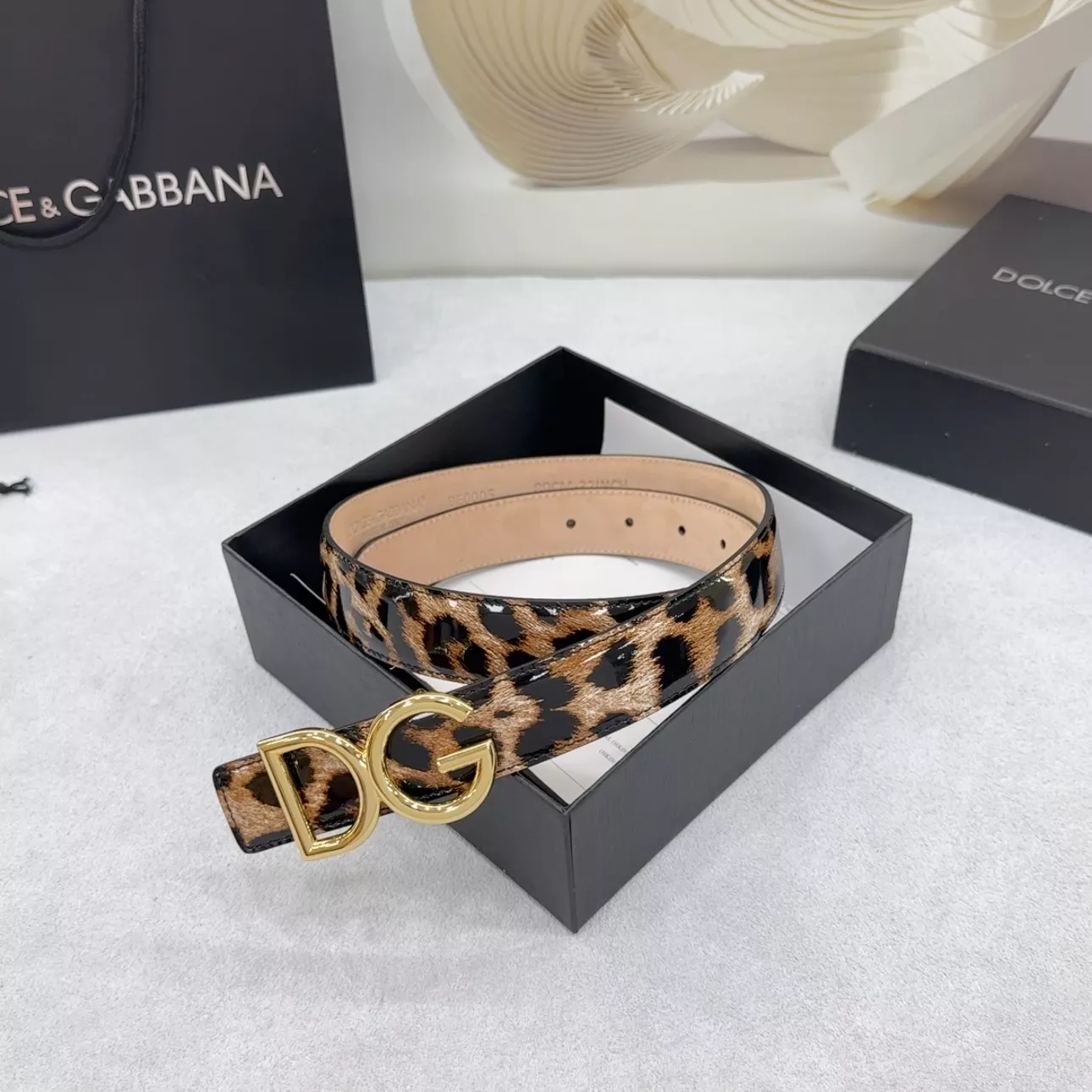 Dolce & Gabbana D&G AAA Quality Belts In 3.0cm For Women Bright 3109