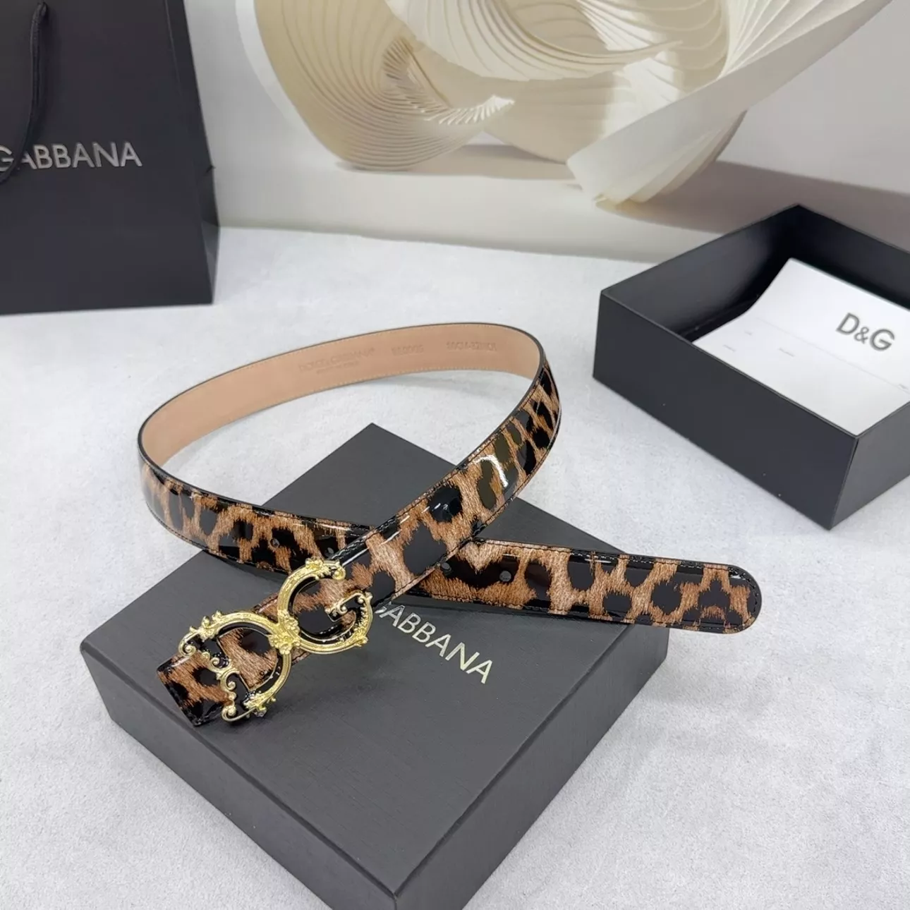 Dolce & Gabbana D&G AAA Quality Belts In 3.0cm For Women Cozy 8301