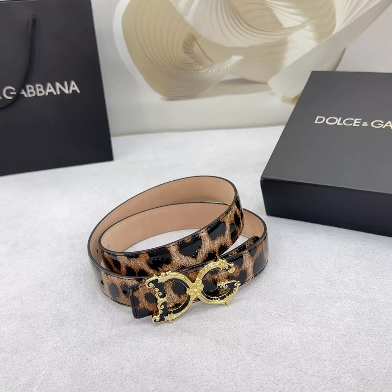 Dolce & Gabbana D&G AAA Quality Belts In 3.0cm For Women Cozy 8301