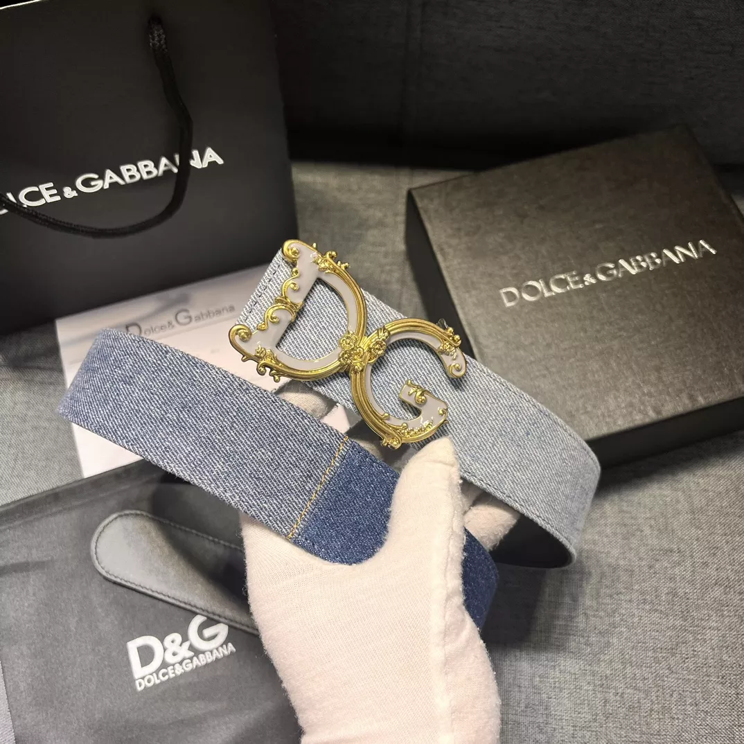 Dolce & Gabbana D&G AAA Quality Belts In 3.8cm For Unisex Efficient 9060