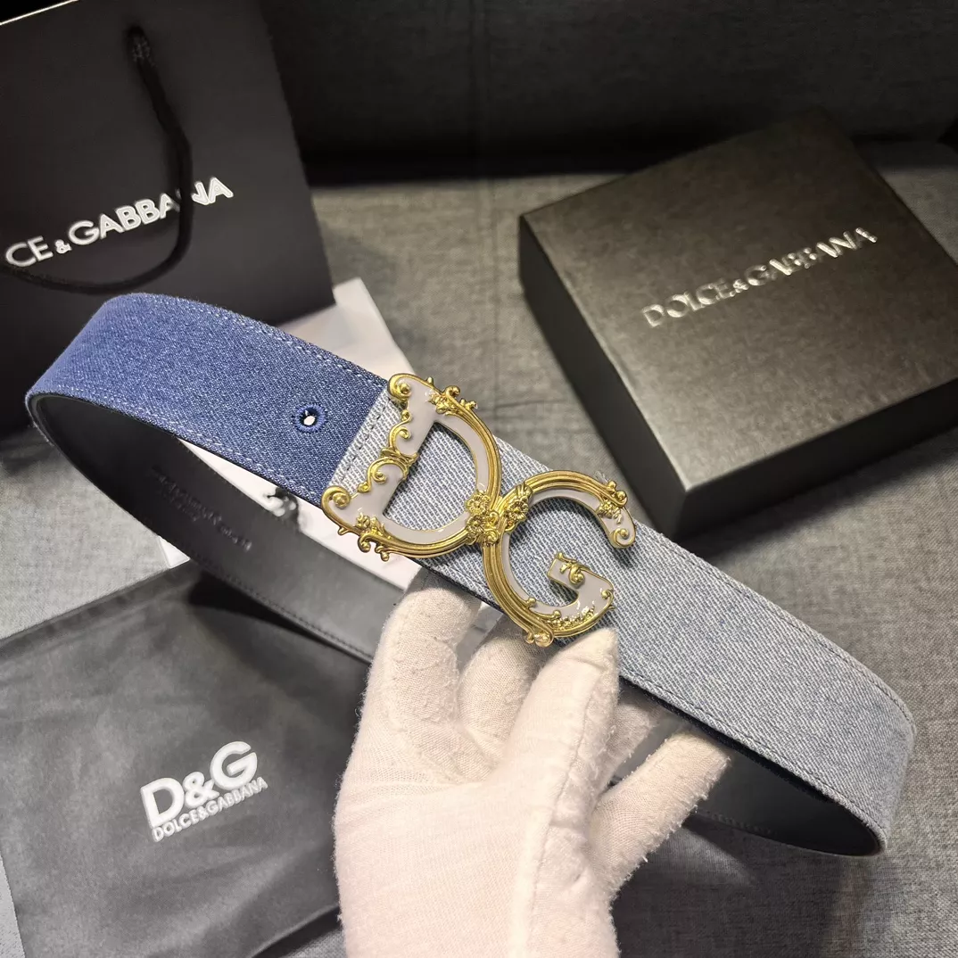 Dolce & Gabbana D&G AAA Quality Belts In 3.8cm For Unisex Efficient 9060