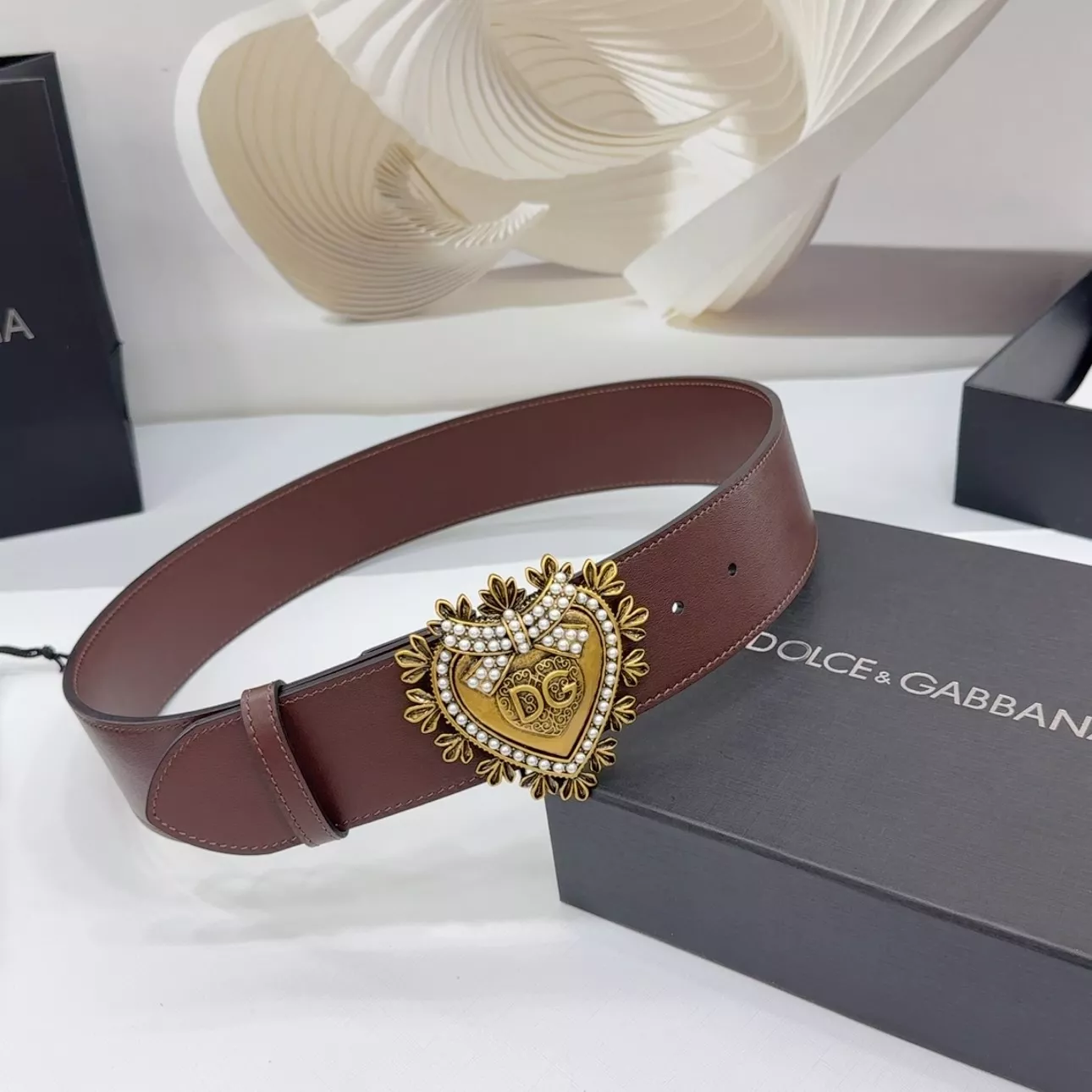 Dolce & Gabbana D&G AAA Quality Belts In 5.0cm For Women Functional 9004