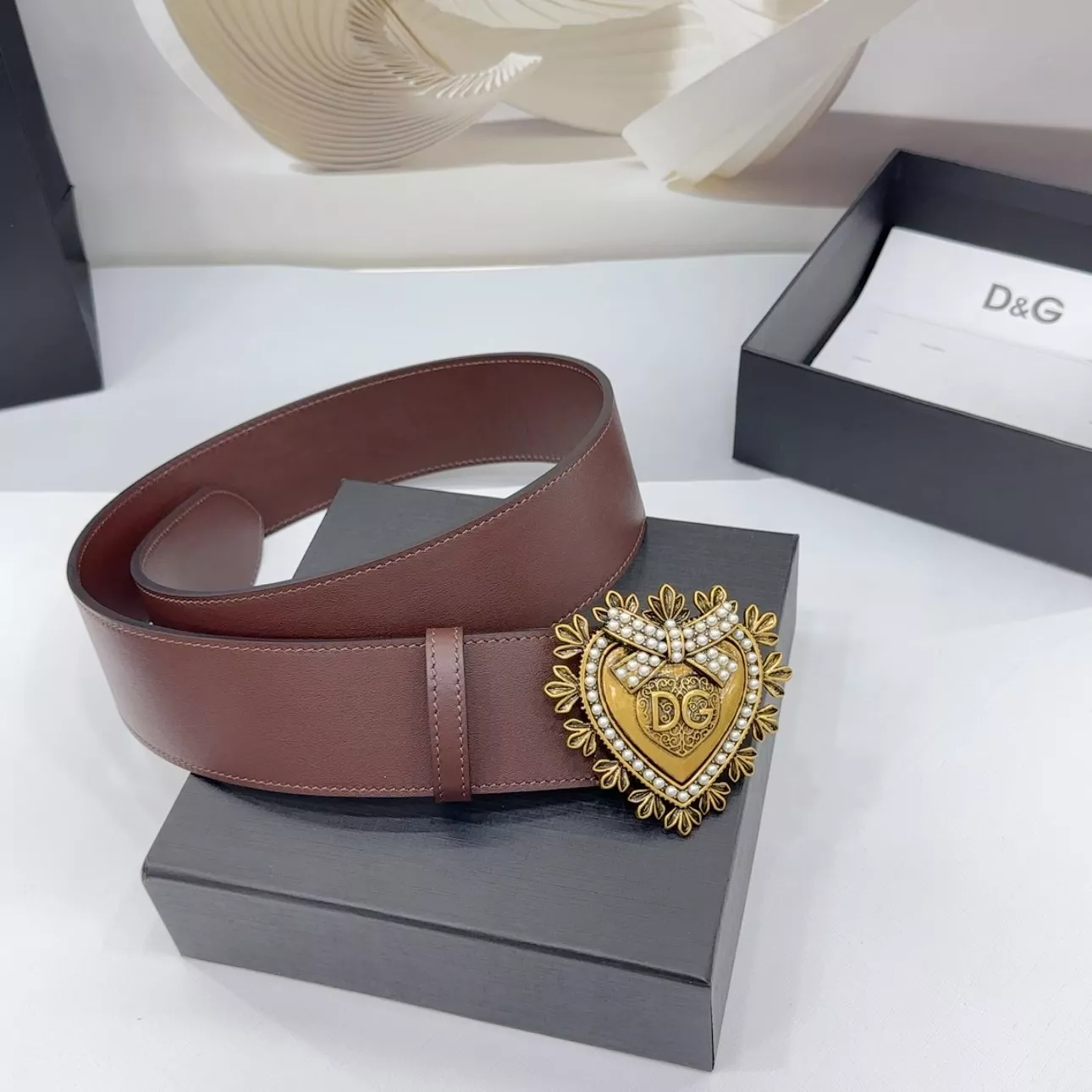 Dolce & Gabbana D&G AAA Quality Belts In 5.0cm For Women Functional 9004