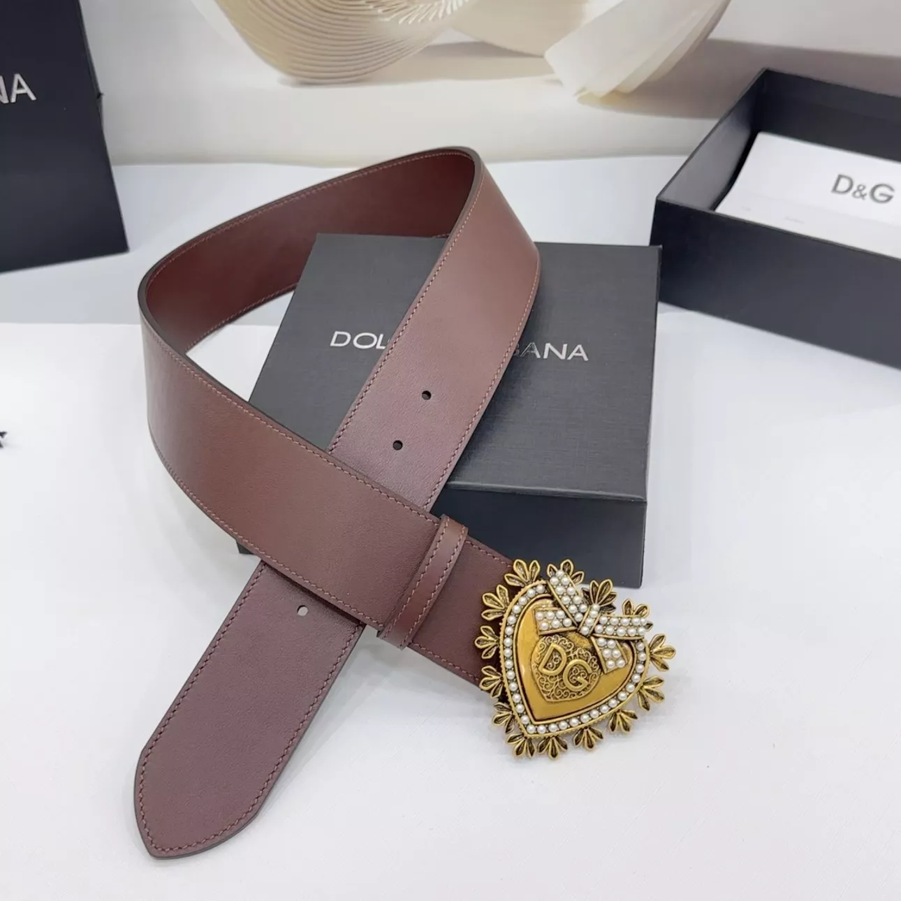 Dolce & Gabbana D&G AAA Quality Belts In 5.0cm For Women Functional 9004