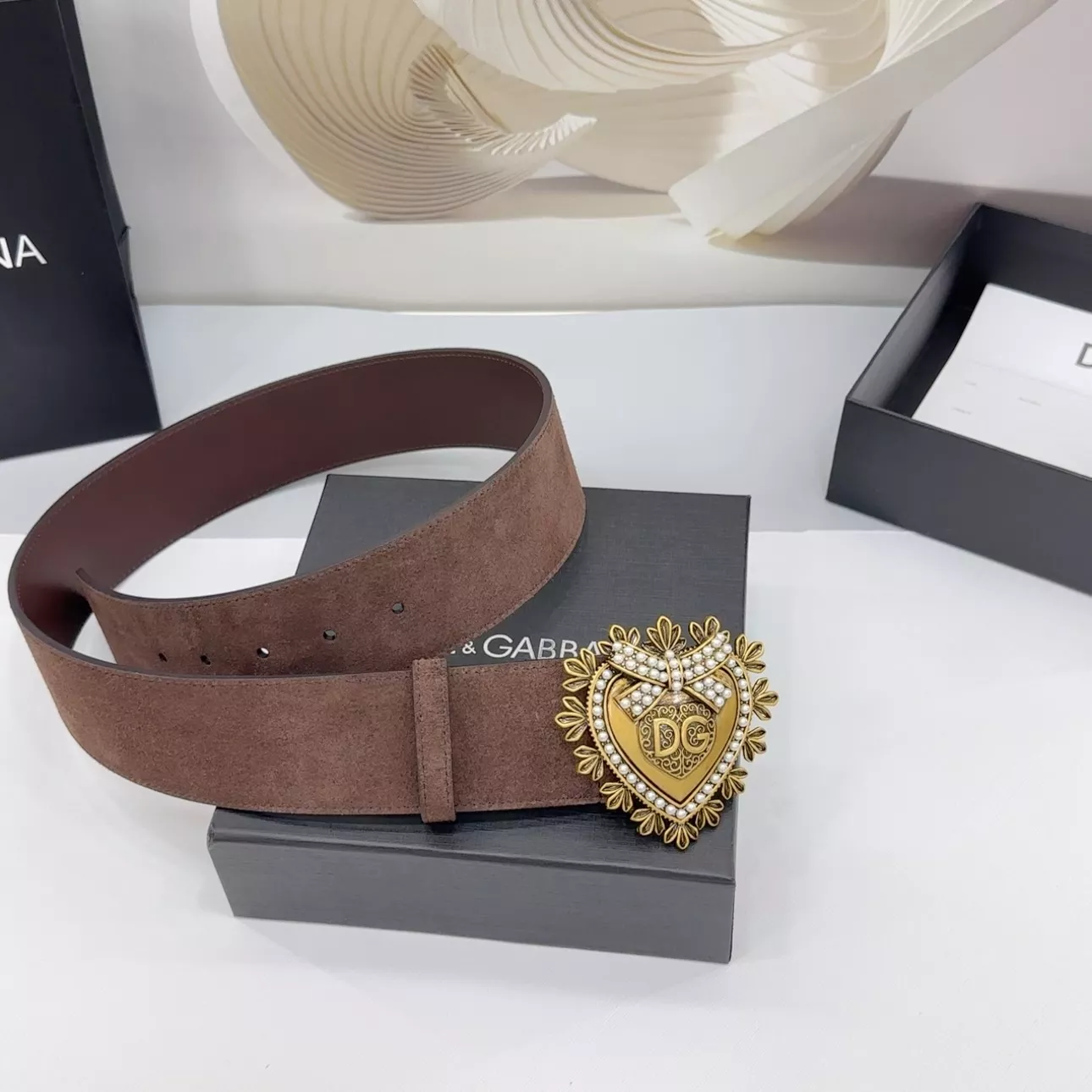 Dolce & Gabbana D&G AAA Quality Belts In 5.0cm For Women GoAnywhere 5412