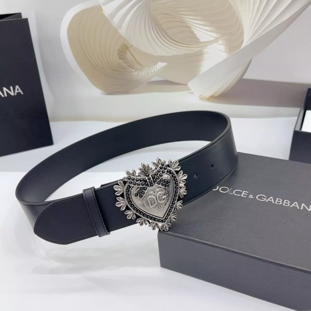 Dolce & Gabbana D&G AAA Quality Belts In 5.0cm For Women Unique 7612