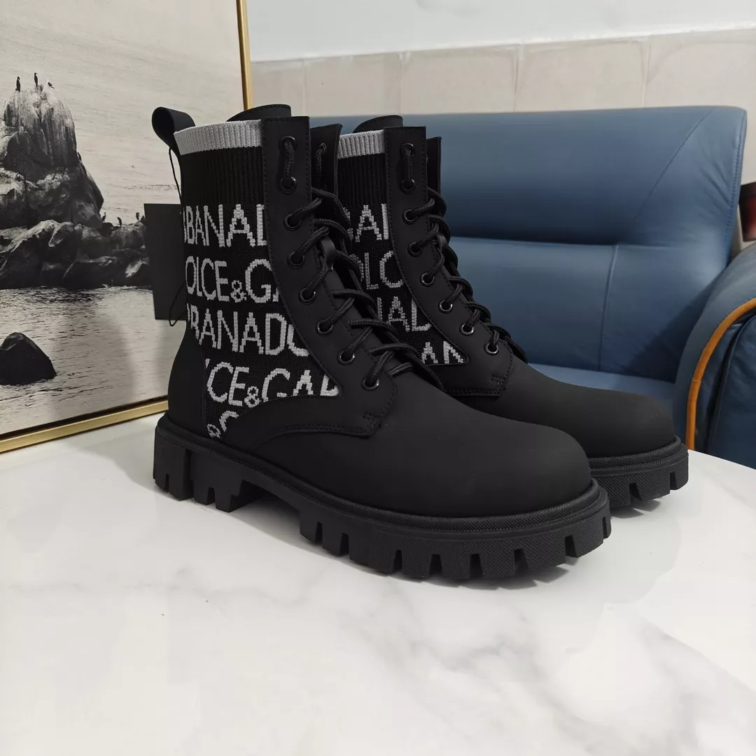 Dolce & Gabbana D&G Boots For Men Elegant 4285