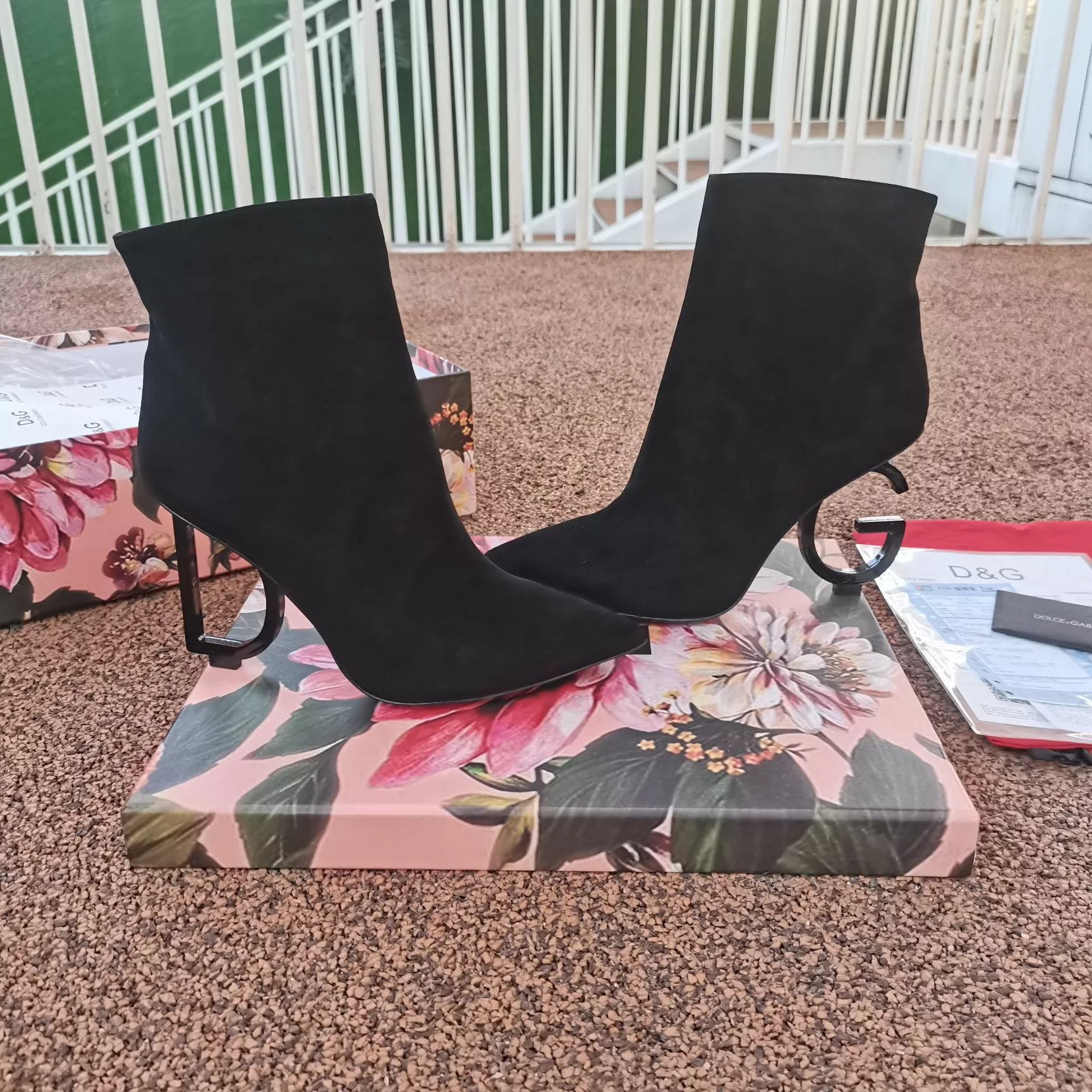 Dolce & Gabbana D&G Boots For Women Comfortable 2084