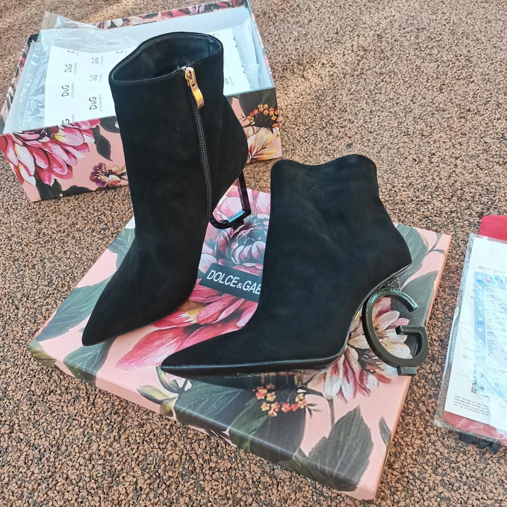 Dolce & Gabbana D&G Boots For Women Comfortable 2084