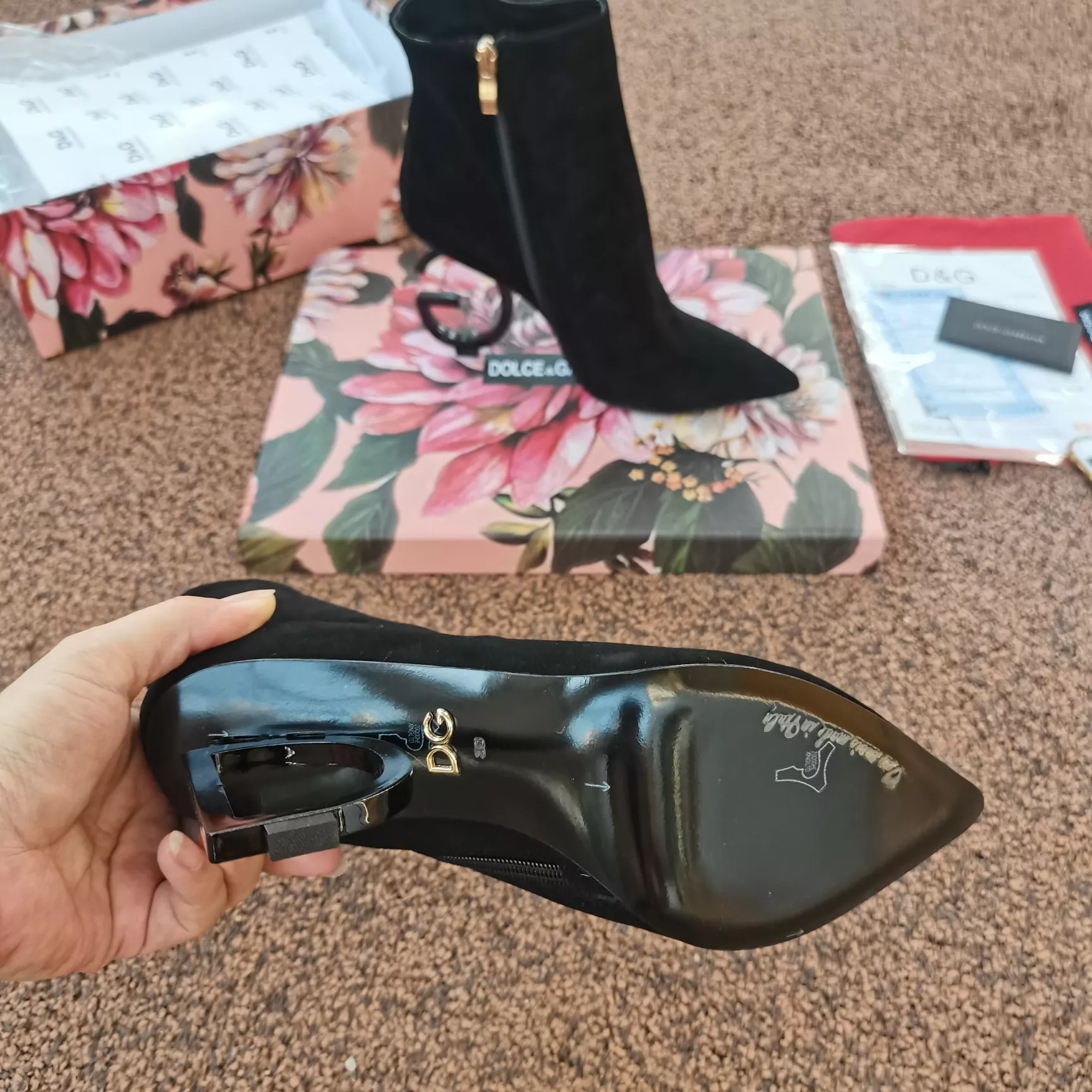 Dolce & Gabbana D&G Boots For Women Comfortable 2084