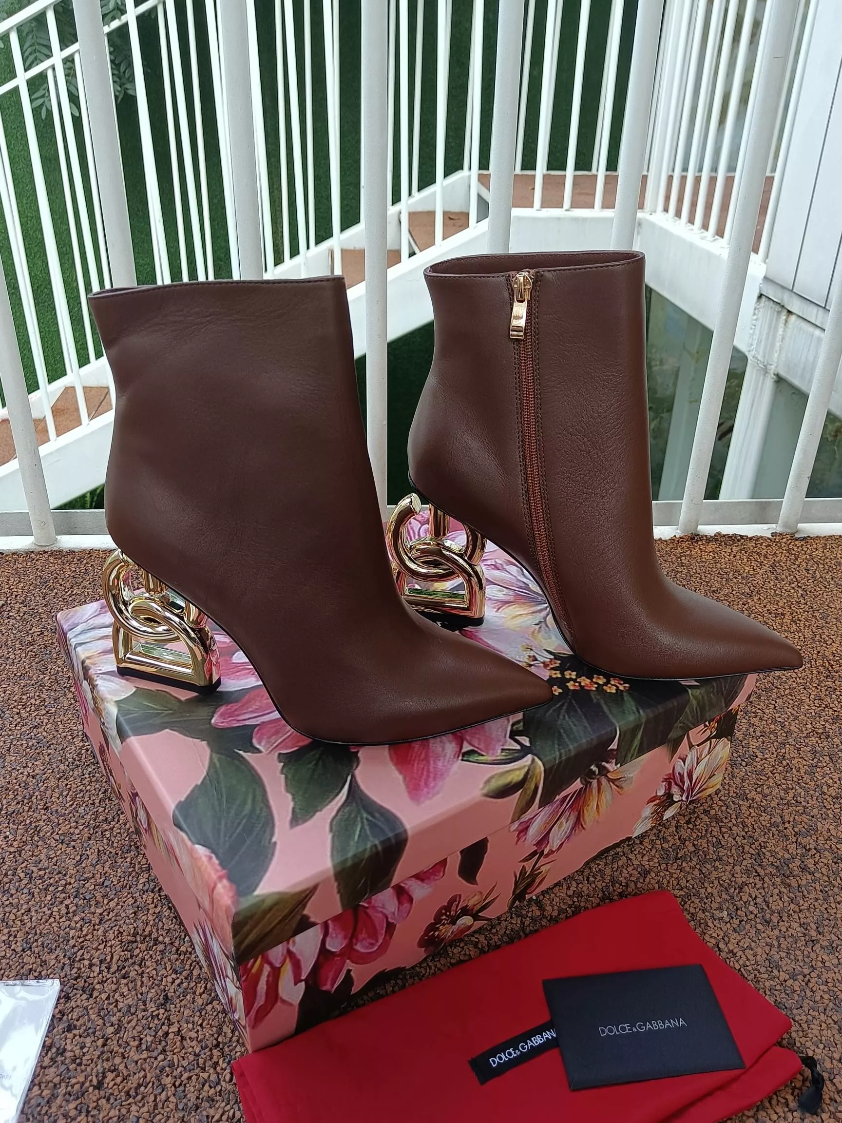 Dolce & Gabbana D&G Boots For Women Comfortable 4441