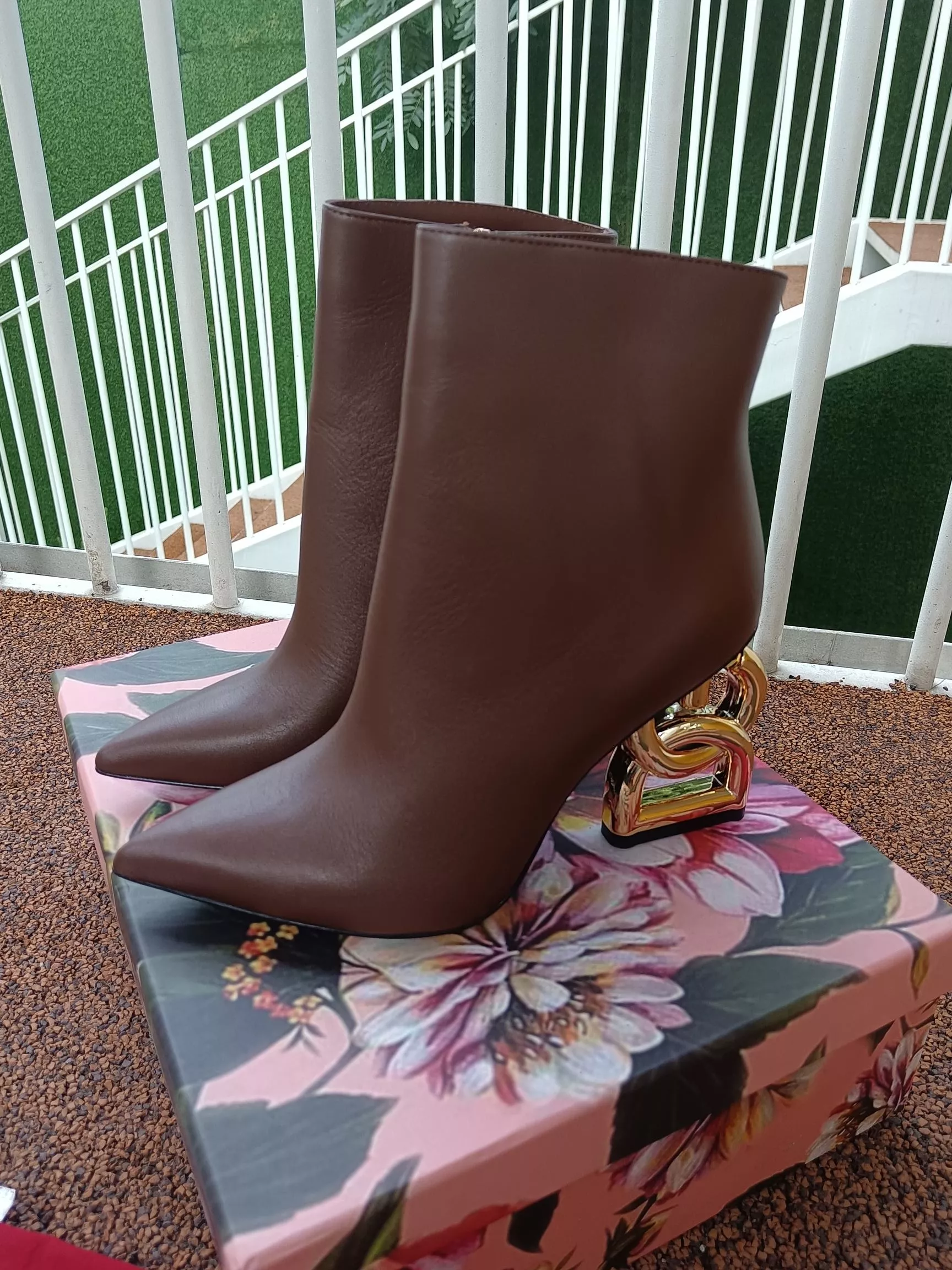 Dolce & Gabbana D&G Boots For Women Comfortable 4441