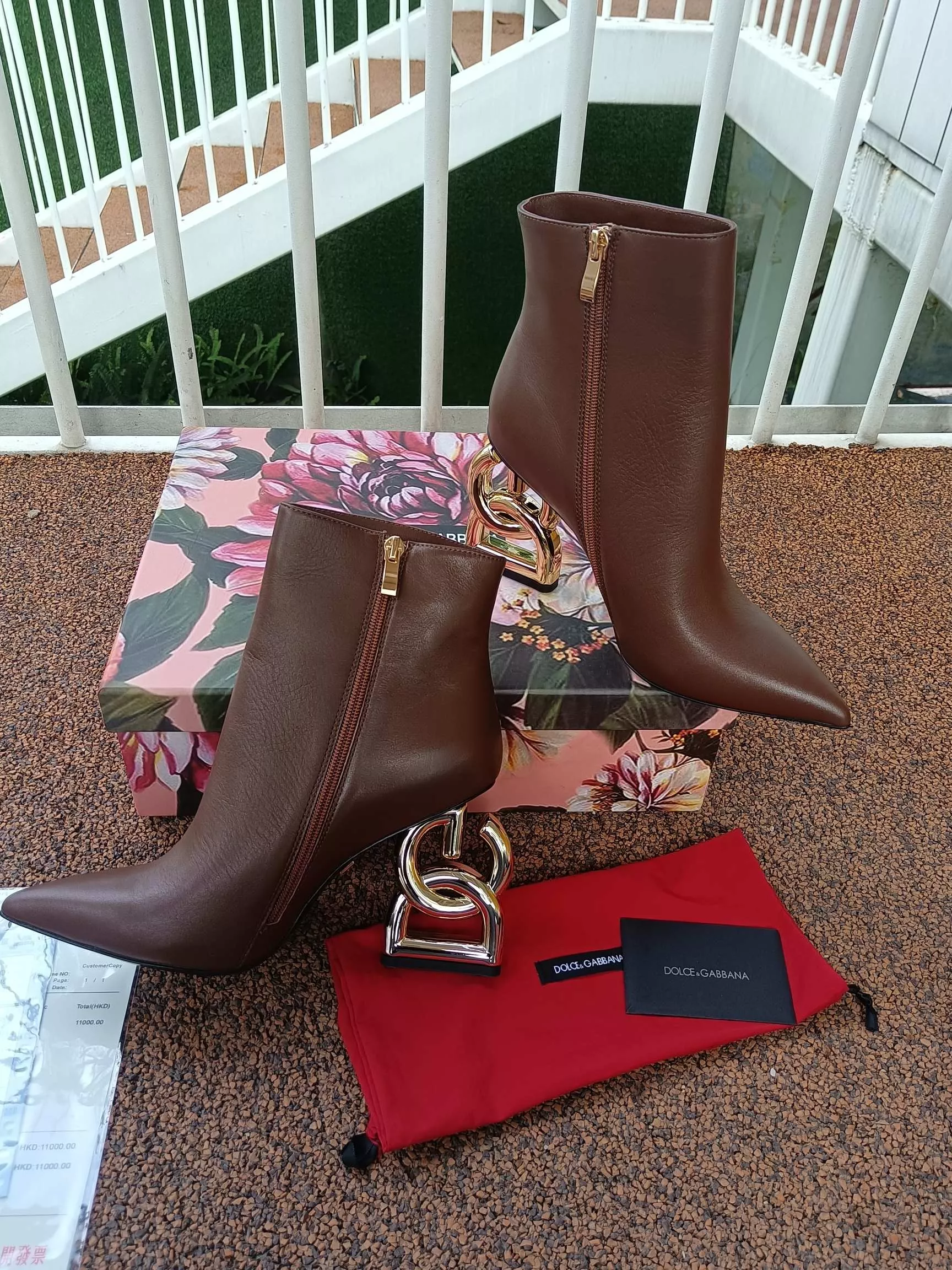 Dolce & Gabbana D&G Boots For Women Comfortable 4441