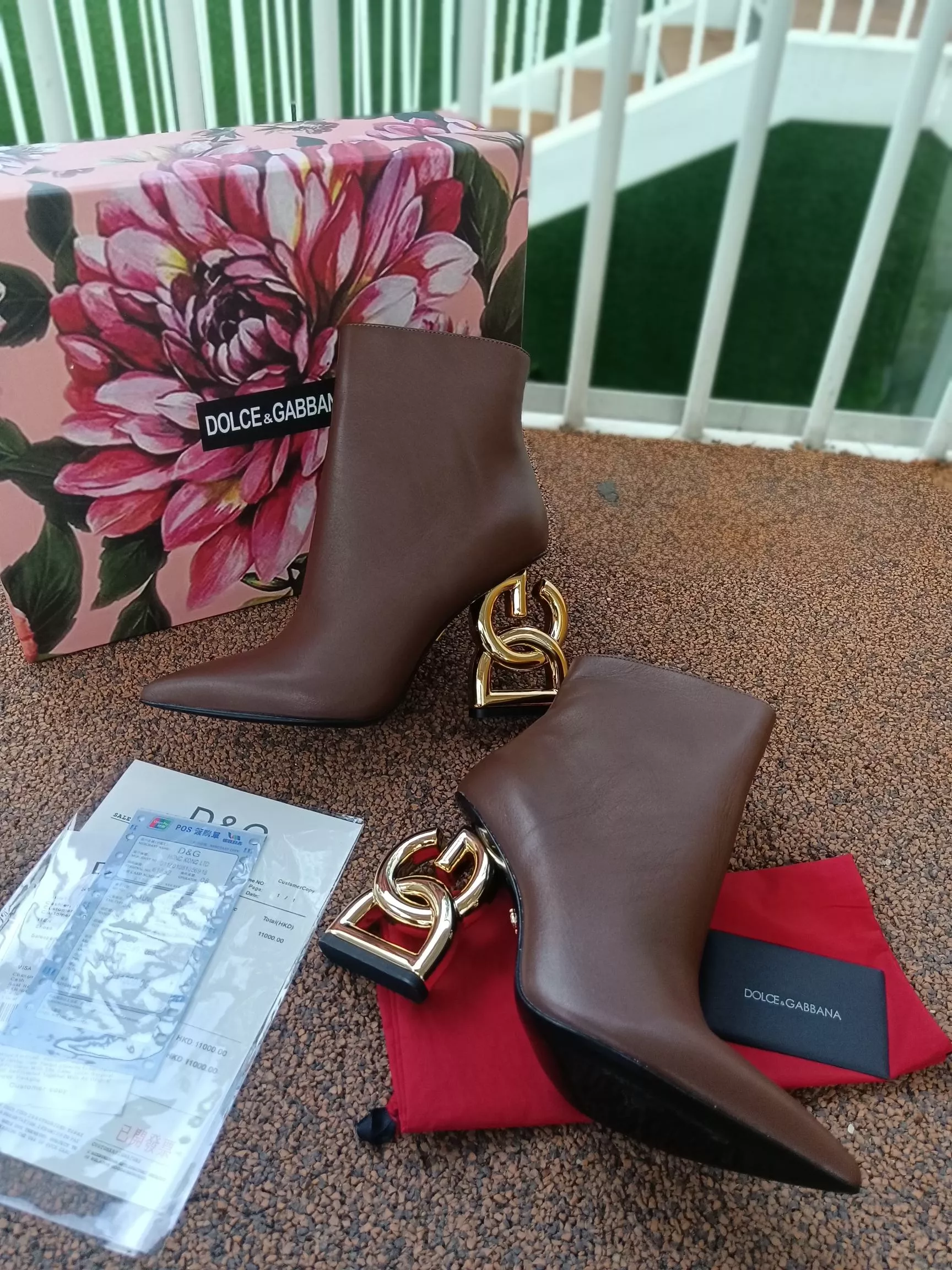 Dolce & Gabbana D&G Boots For Women Comfortable 4441