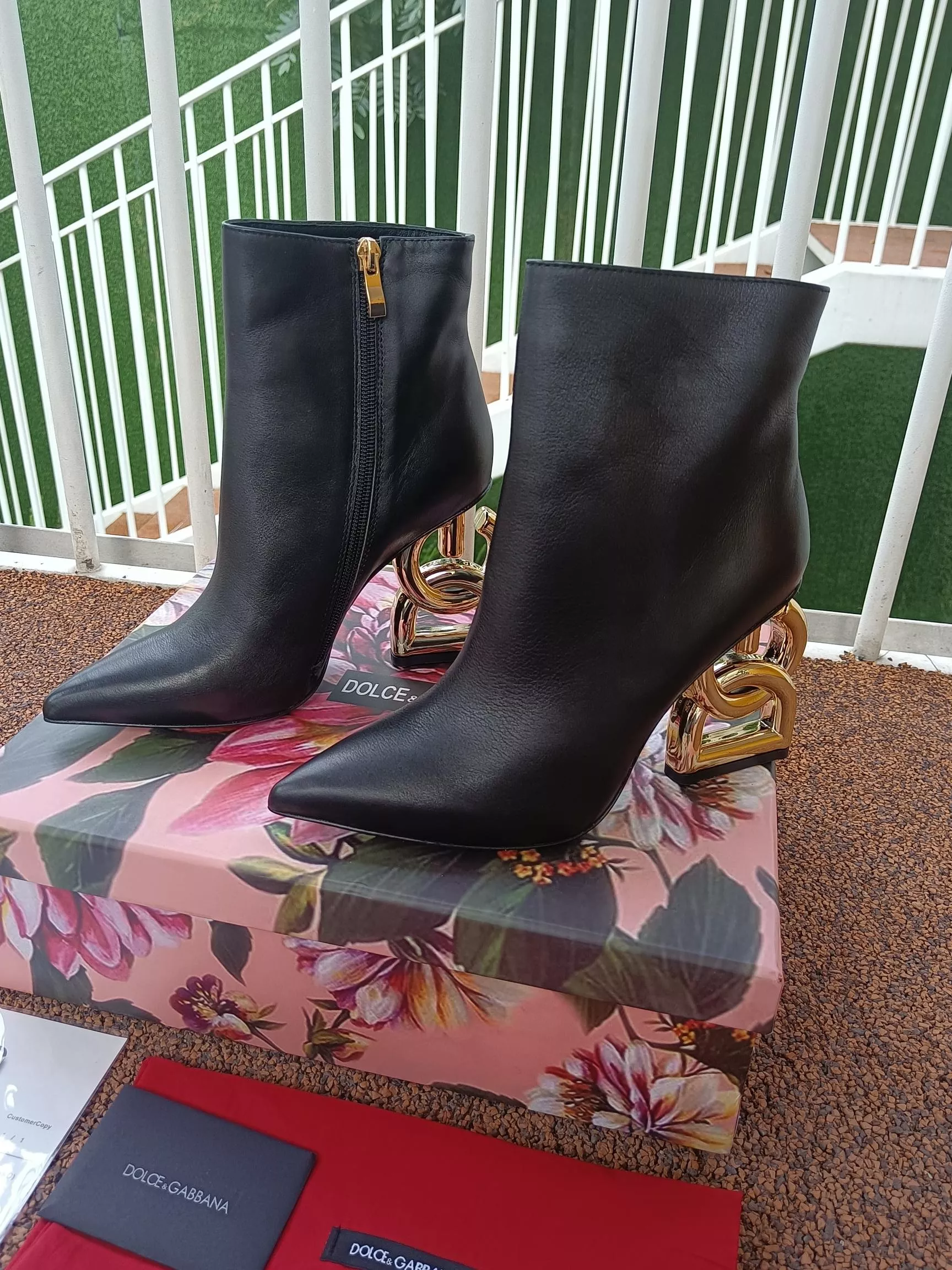 Dolce & Gabbana D&G Boots For Women Comfortable 9337