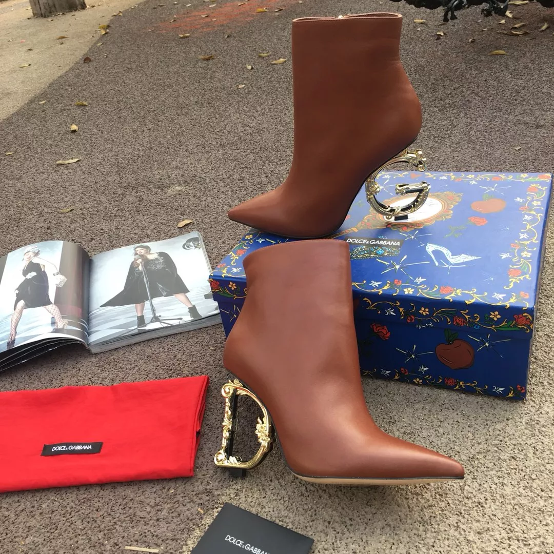 Dolce & Gabbana D&G Boots For Women Cozy 1074