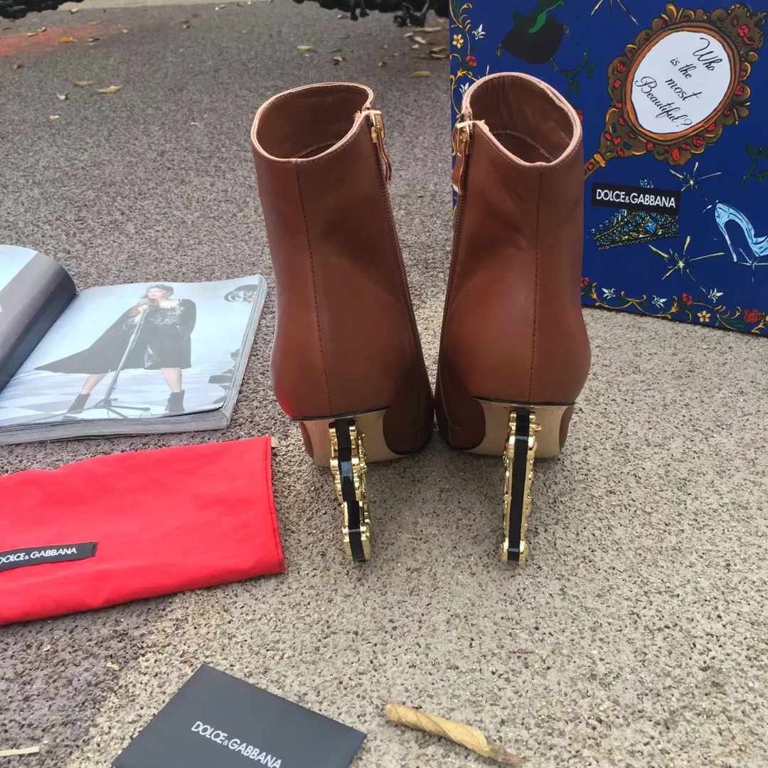 Dolce & Gabbana D&G Boots For Women Cozy 1074