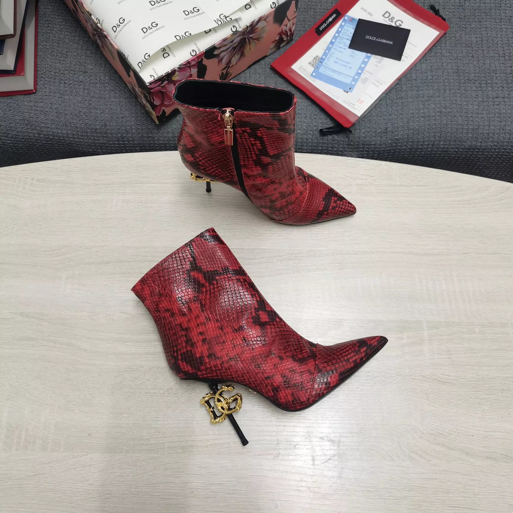 Dolce & Gabbana D&G Boots For Women EasyMatch 7351