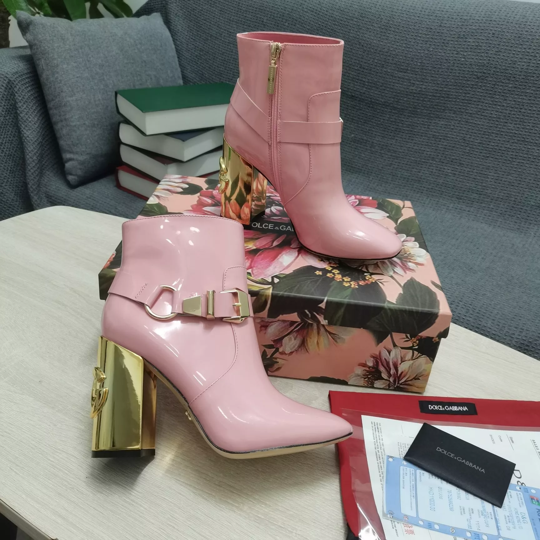 Dolce & Gabbana D&G Boots For Women Functional 3603