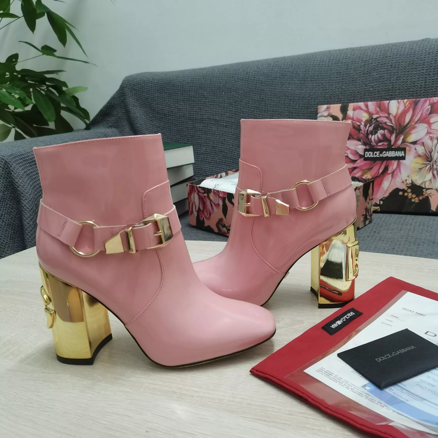 Dolce & Gabbana D&G Boots For Women Functional 3603