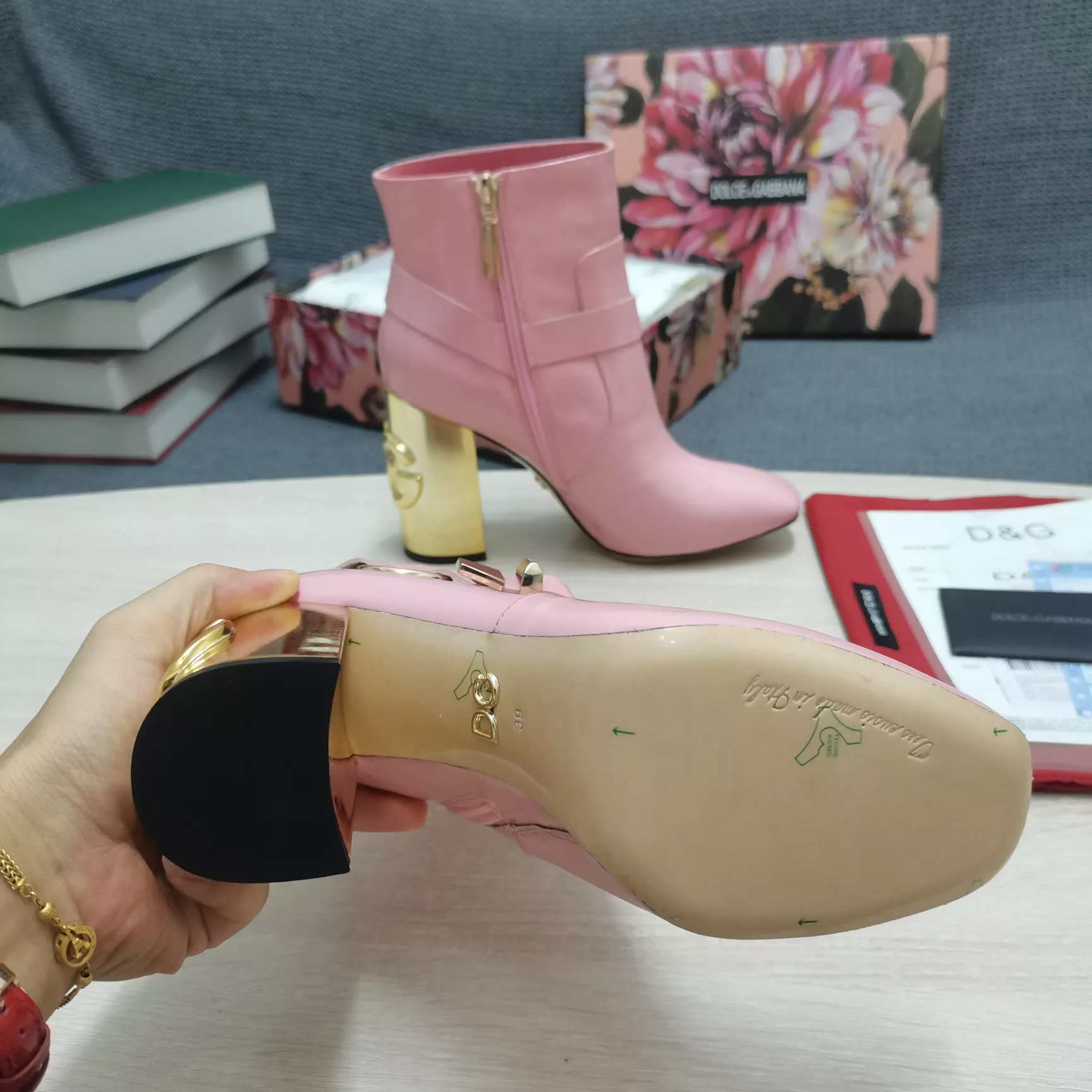 Dolce & Gabbana D&G Boots For Women Functional 3603