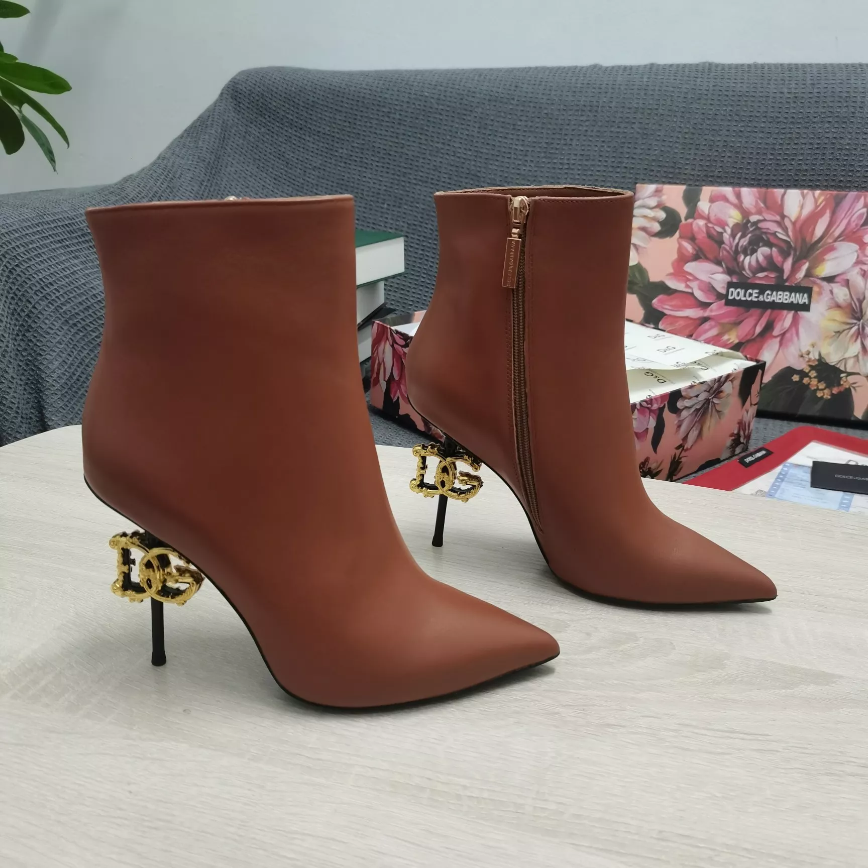 Dolce & Gabbana D&G Boots For Women HighQuality 3367