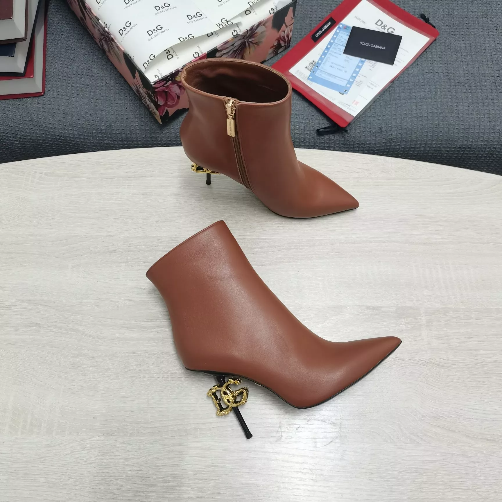 Dolce & Gabbana D&G Boots For Women HighQuality 3367