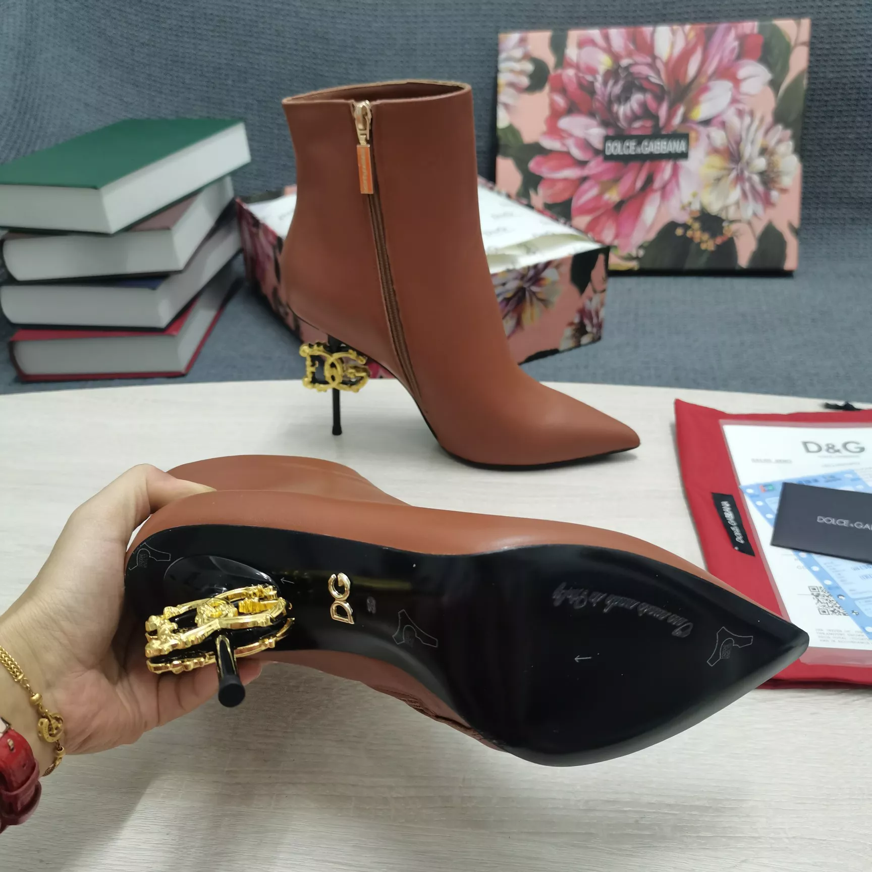 Dolce & Gabbana D&G Boots For Women HighQuality 3367
