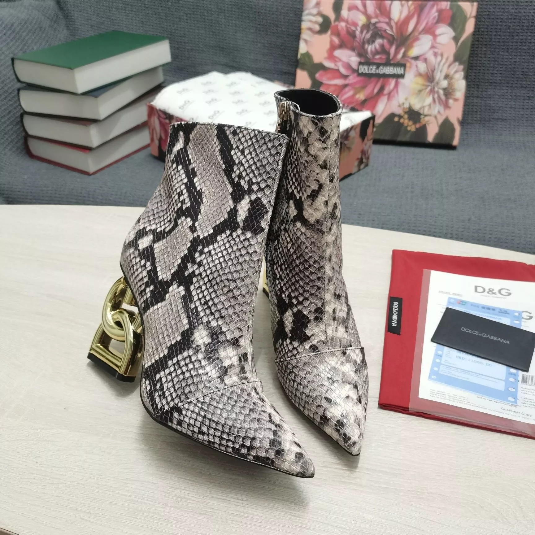 Dolce & Gabbana D&G Boots For Women Minimalist 3621