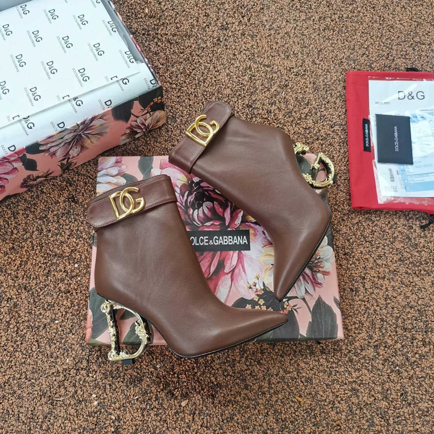Dolce & Gabbana D&G Boots For Women Practical 1298