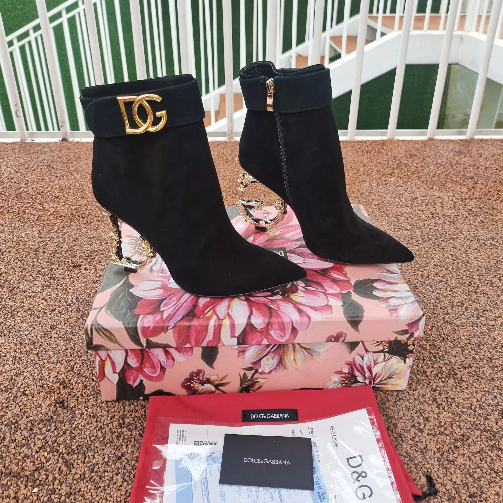 Dolce & Gabbana D&G Boots For Women Practical 9659