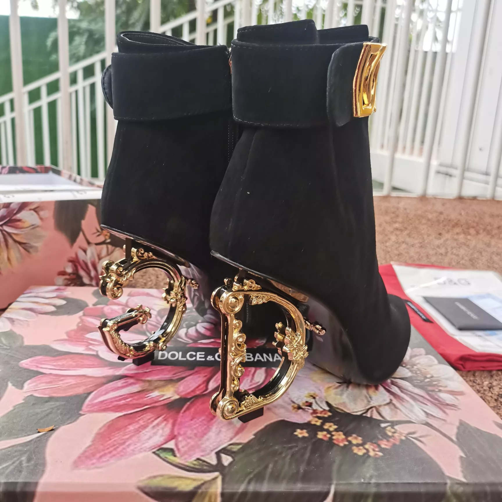 Dolce & Gabbana D&G Boots For Women Practical 9659