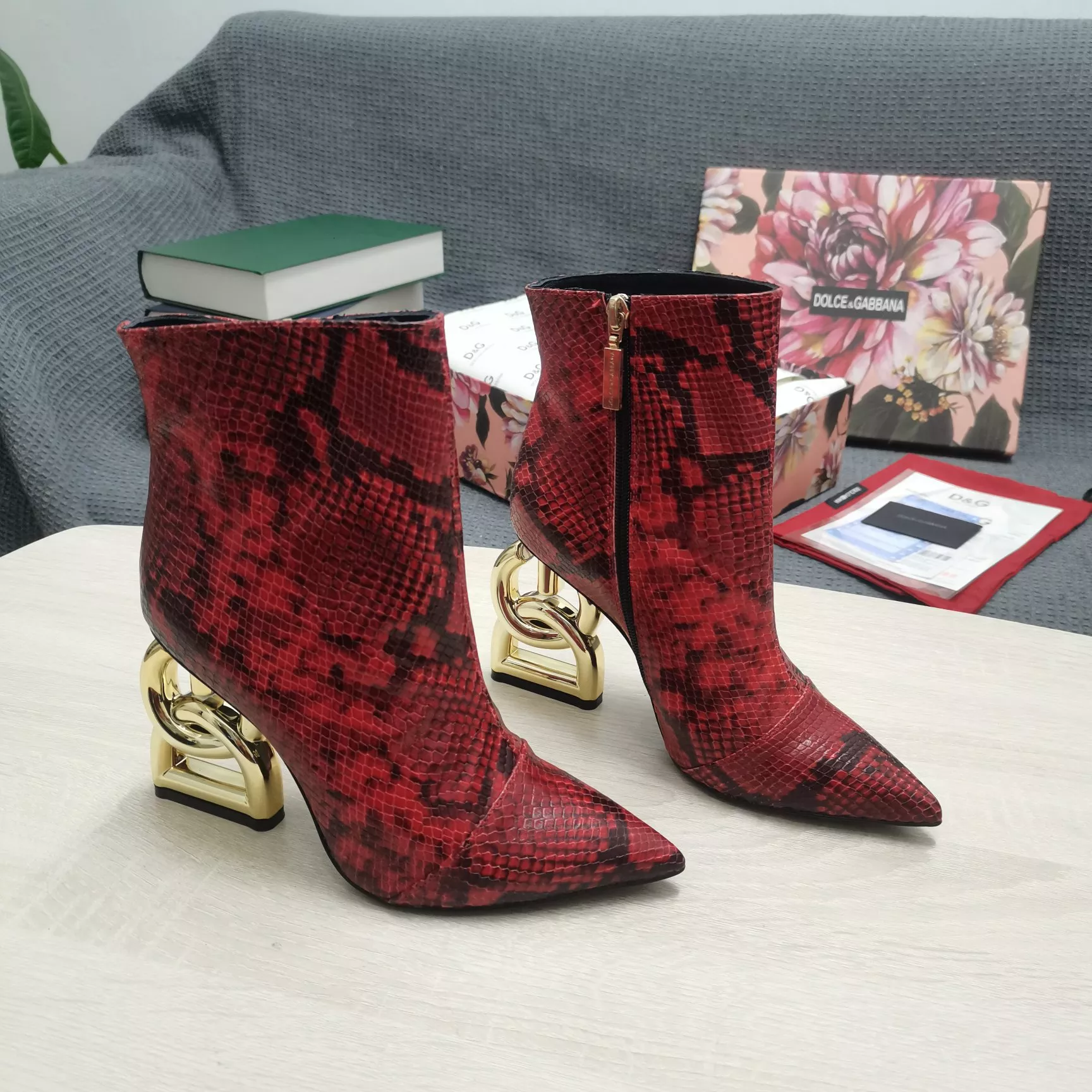 Dolce & Gabbana D&G Boots For Women Refined 2210
