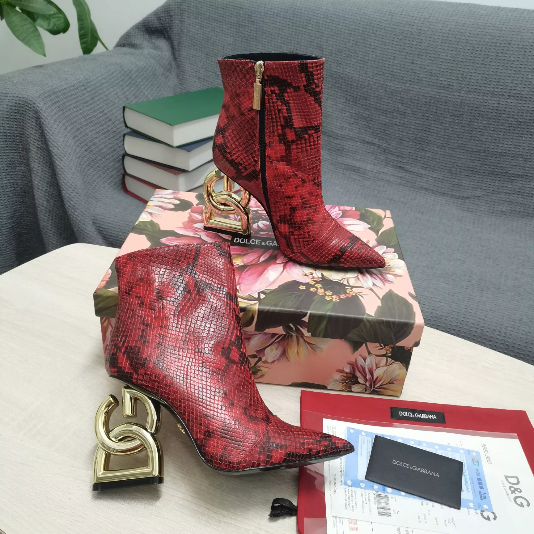 Dolce & Gabbana D&G Boots For Women Refined 2210
