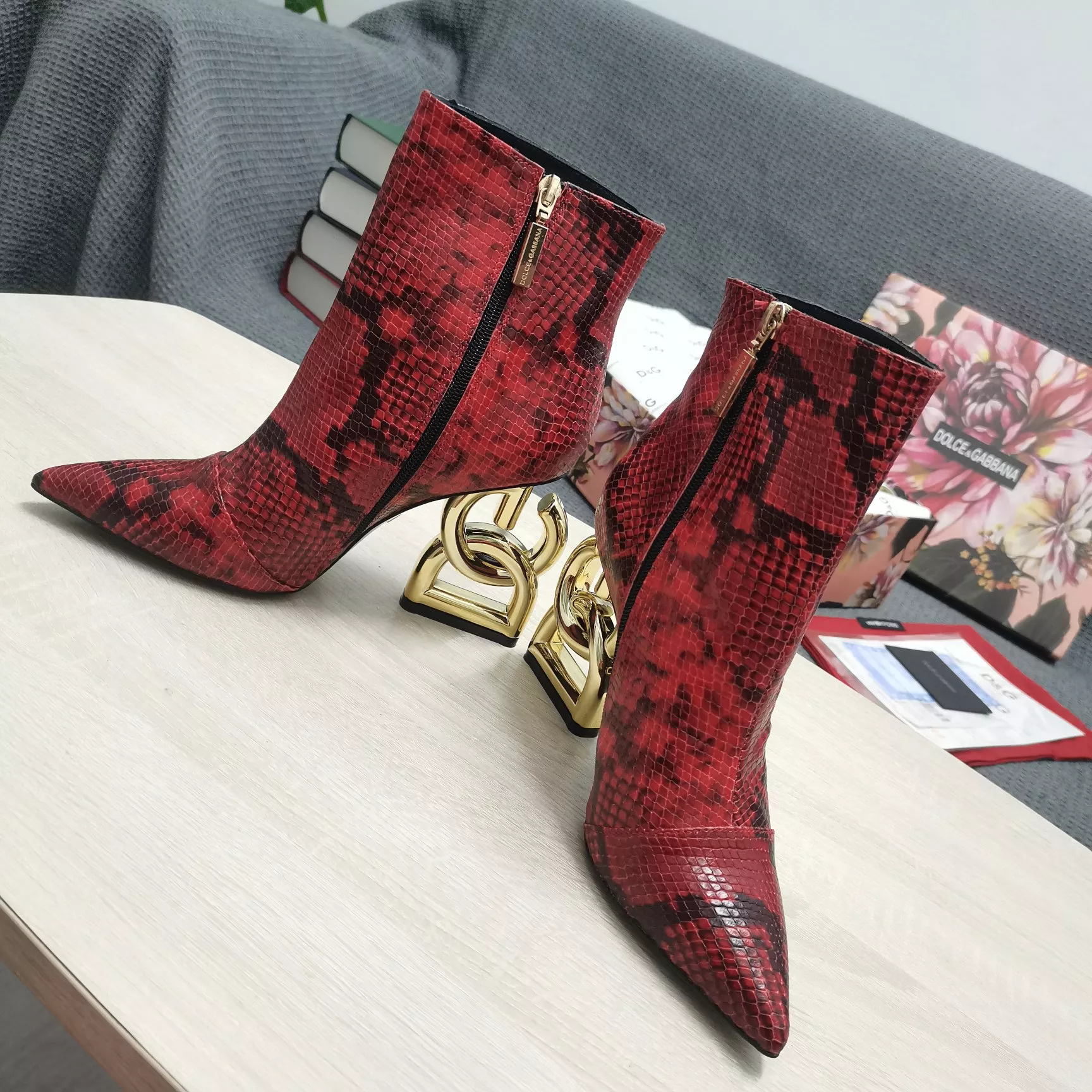 Dolce & Gabbana D&G Boots For Women Refined 2210