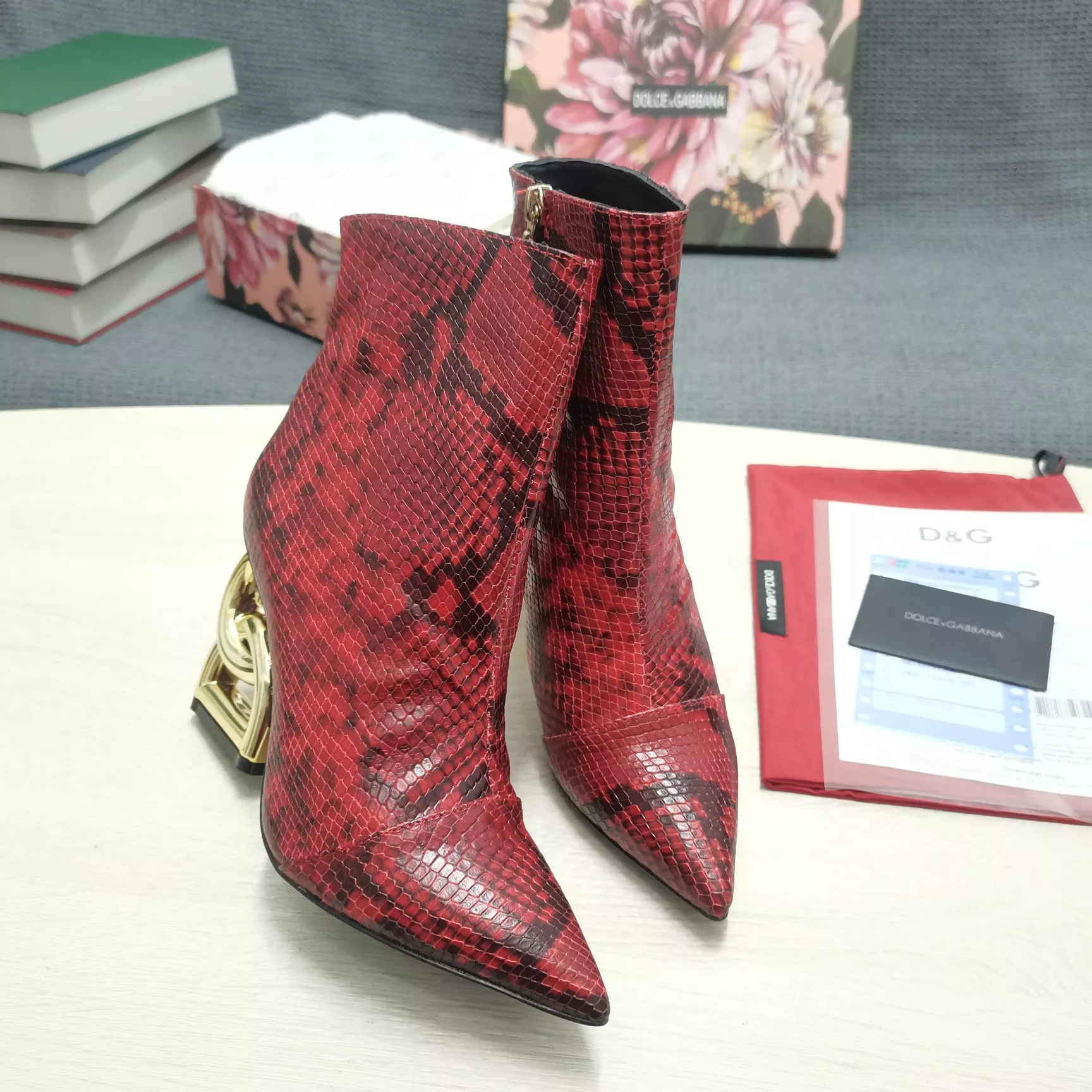 Dolce & Gabbana D&G Boots For Women Refined 2210