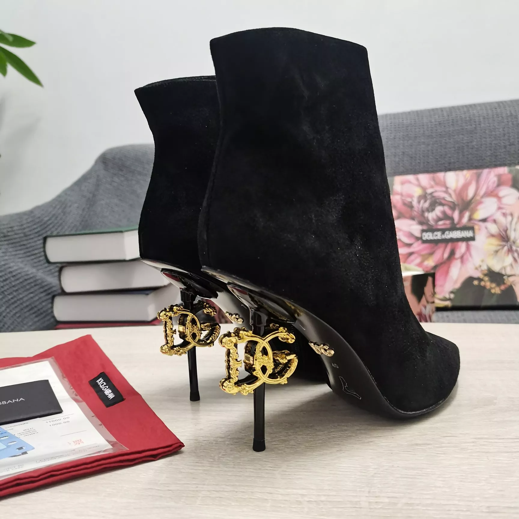 Dolce & Gabbana D&G Boots For Women Sleek 7163